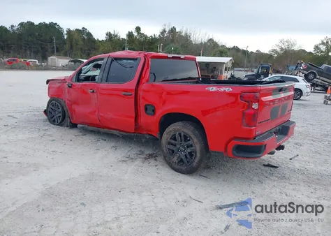 2025 Chevrolet Silverado 1500 4Wd Short Bed Custom из США, поврежденный, VIN 1GCPKBEK6SZ292850